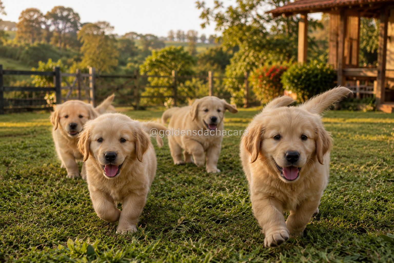 Canil de Golden Retriever em Minas Gerais: Conheça o Goldens da Chácara