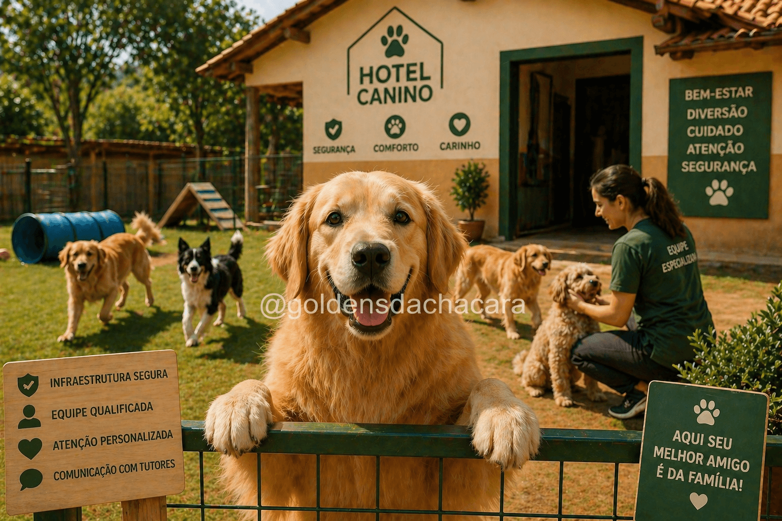 Sinais de que seu cão precisa de um hotel canino
